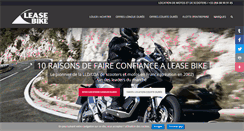 Desktop Screenshot of leasebike.fr